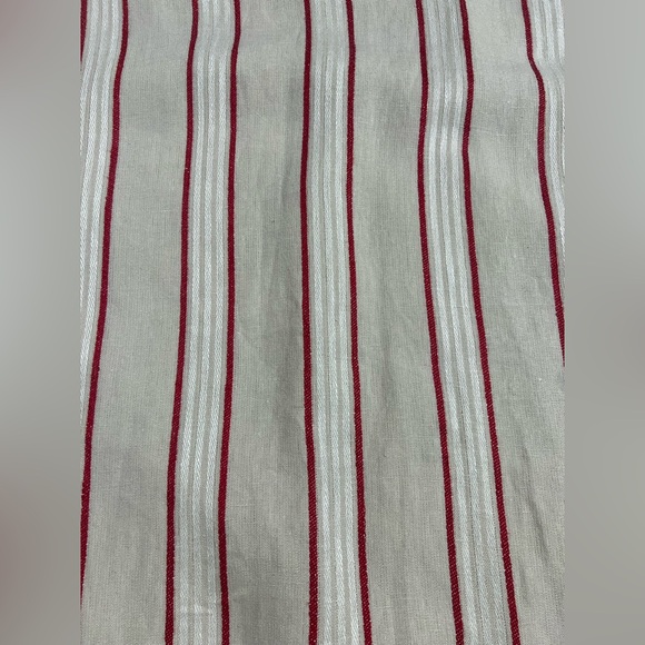 ICHI ANTIQUITES LINEN STRIPE SLEEVELESS DRESS - Picture 10 of 11